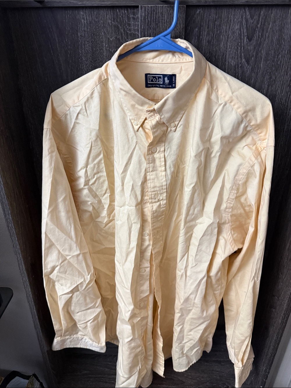 Polo by Ralph Lauren Light yellow Button-Down Shirt